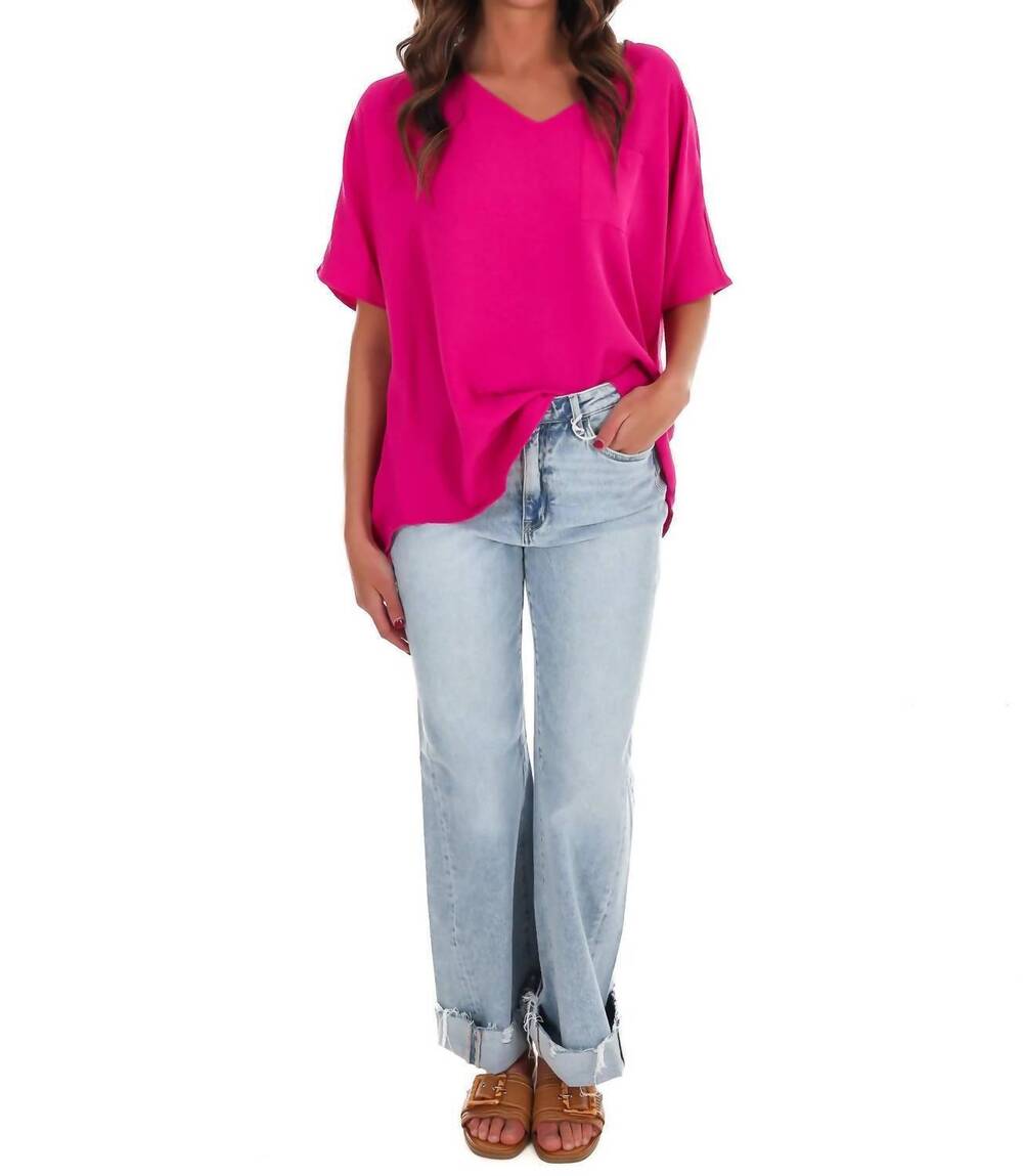 NEW JODIFL lovely day top in magenta